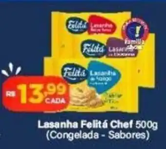 Super Show Lasanha felita chef oferta