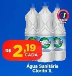 Super Show Água Sanitária Clorito oferta