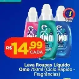 Super Show Lava Roupas Líquido Omo oferta