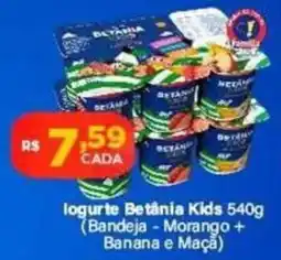 Super Show Iogurte Betania Kids oferta