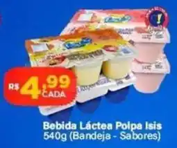 Super Show Bebida Láctea Polpa Isis oferta