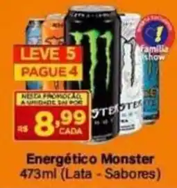 Super Show Energético Monster oferta