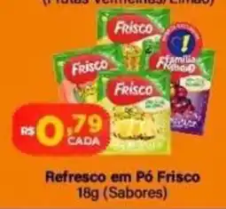 Super Show Refresco em Pó Frisco oferta