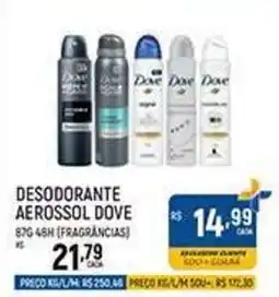 Supermercado Guará desodorante aerossol dove oferta