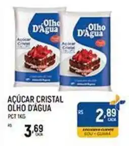 Supermercado Guará açúcar cristal olho d'água oferta