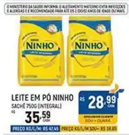 Supermercado Guará Leite em pó ninho oferta