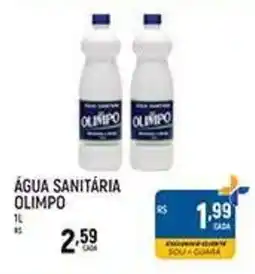 Supermercado Guará Água sanitária olímpo oferta