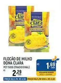 Supermercado Guará Flocão de milho dona clara oferta