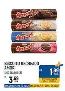 Supermercado Guará Biscoito recheado amori oferta