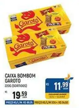 Supermercado Guará Caixa bombom garoto oferta