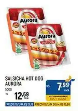 Supermercado Guará Salsicha hot dog aurora oferta