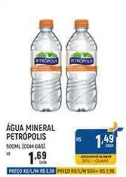 Supermercado Guará Água mineral petrópolis oferta