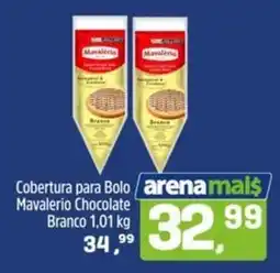 Arena Atacado Cobertura para Bolo Mavalério Chocolate Branco oferta