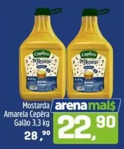 Arena Atacado Mostarda amarela cepera oferta