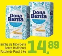 Arena Atacado Farinha de trigo dona benta tradicional oferta