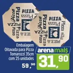 Arena Atacado Embalagem Oitavada para Pizza Tomarozzi oferta