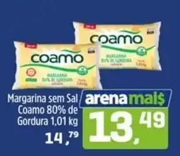 Arena Atacado Margarina sem Sal Coamo 80% de Gordura oferta