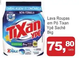 Mineirão Atacarejo Lava Roupas em Pó Tixan Ypé Sachê oferta