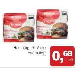 Mineirão Atacarejo Hambúrguer Misto Friara oferta