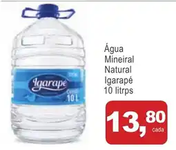 Mineirão Atacarejo Água mineral natural igarapé oferta