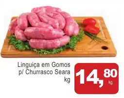 Mineirão Atacarejo Linguiça em Gomos p/ Churrasco Seara oferta