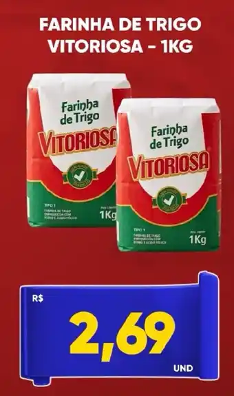 Farinha de trigo vitoriosa