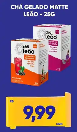 Tatico Chá gelado matte leão oferta