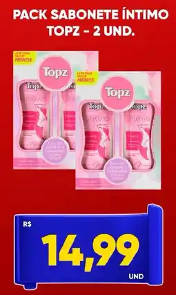 Tatico Pack sabonete íntimo topz oferta