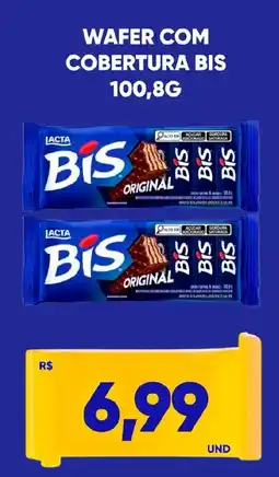Tatico Wafer com cobertura bis oferta