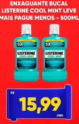 Tatico Enxaguante bucal listerine cool mint oferta
