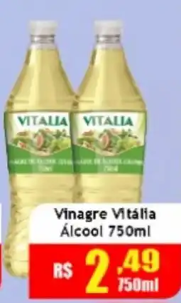 Supermercado Kibe Vinagre vitália álcool oferta