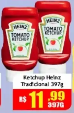 Supermercado Kibe Ketchup heinz tradicional oferta