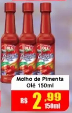 Supermercado Kibe Molho de Pimenta Olê oferta