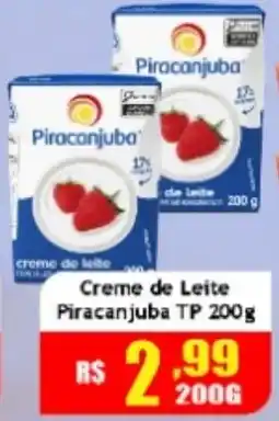 Supermercado Kibe Creme de Leite Piracanjuba TP oferta
