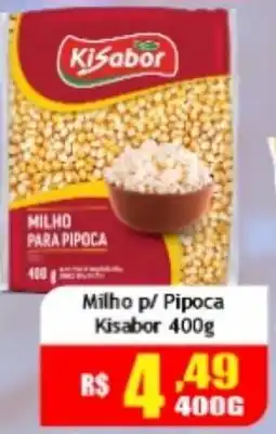 Supermercado Kibe Milho p/ Pipoca Kisabor oferta