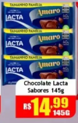 Supermercado Kibe Chocolate Lacta Sabores oferta