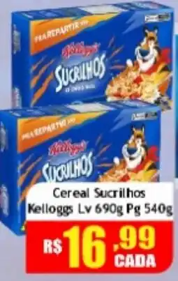 Supermercado Kibe Cereal Sucrilhos Kelloggs oferta