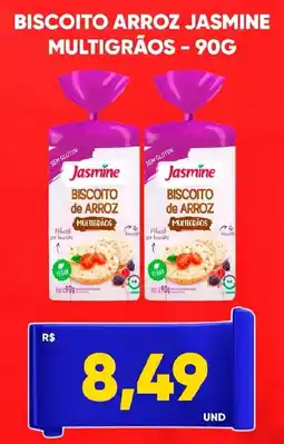 Tatico Biscoito arroz jasmine multigrãos oferta