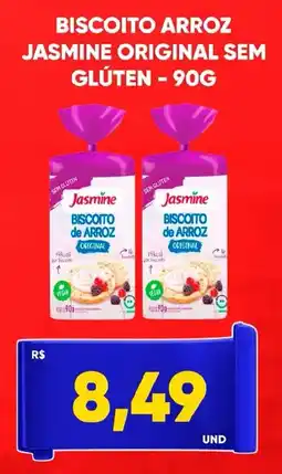 Tatico Biscoito arroz jasmine original sem glúten oferta