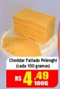 Supermercado Kibe Cheddar Fatiado Polenghi oferta