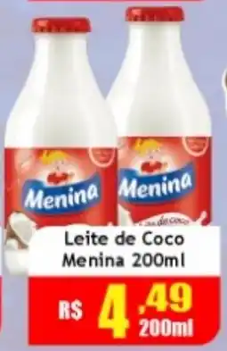 Supermercado Kibe Leite de Coco Menina oferta