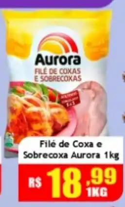 Supermercado Kibe Filé de coxa e sobrecoxa aurora oferta