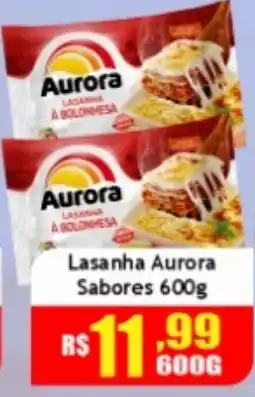 Supermercado Kibe Lasanha aurora sabores oferta
