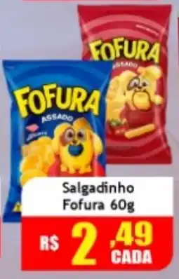 Supermercado Kibe Salgadinho Fofura oferta