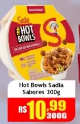 Supermercado Kibe Hot Bowls Sadia Sabores oferta