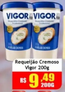 Supermercado Kibe Requeijão Cremoso Vigor oferta