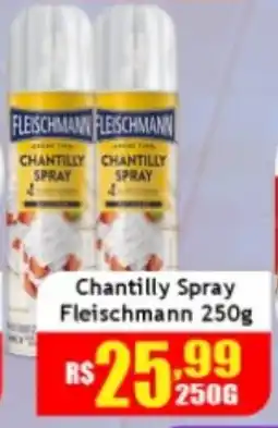 Supermercado Kibe Chantilly spray fleischmann oferta