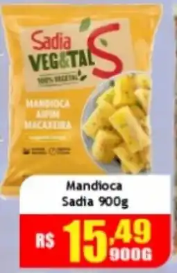 Supermercado Kibe Mandioca Sadia oferta