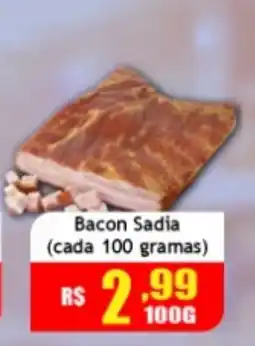 Supermercado Kibe Bacon Sadia oferta
