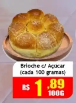 Supermercado Kibe Brioche c/ Açúcar oferta